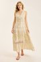 Star Flower Motif Dress