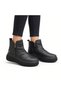 Kemal Aygün-Mammamia Genuine Leather Double Zipper Women's Boots - 6