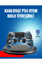 Bluetooth Kablosuz PS4 Gamepad Çift Motorlu Siyah Controller