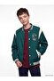 Lcw Kids Embroidered College Collar Boys' Puffer Coat - 3
