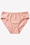 Women's Powder 2-Piece Bamboo Slip Panties Breathable Comfortable Daily Underwear - 2