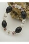 Czech crystal bracelet - black -