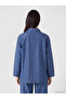Women's Jean Jacket with Piping Button Detail - 4