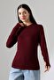 Women's Fingerless Soft Textured Flexible Long Sleeve Bady - 4