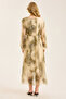Silk Leopard Patterned Anv Dress - 5