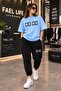 New Season Unisex T-Shirt and Sweatpants Pair Zero Printed Set