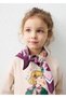 Girl's Long Sleeve T-Shirt with Scarf 4002 - 2