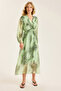 Silk Leopard Patterned Anv Dress - 2