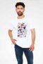 Flower White Unisex T-Shirt T-Shirt - 2