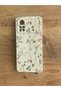 Poco X4 Pro 5g Vine Printed Inside Velvet Premium Silicone Phone Case (Cream Case) - 7
