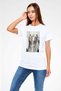 Figure White Unisex T-Shirt T-Shirt - 3