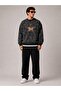 Men's Batik Printed Oversize Sweatshirt - 2