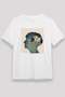 Mind Games Printed Unisex White T-Shirt