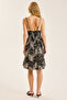 Mixed Patterned Dress - 5