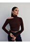 Low-Shoulder Draped Blouse E.H Collection - 2
