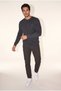 Men's 6212 0 Collar Embroidered Thessaloniki Sweatshirt Smoked - 2