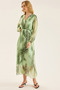 Silk Leopard Patterned Anv Dress - 3