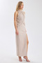 Jorjet Draped Scuba Crepe Maxi Dress - 3