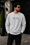 Men's 11:11 Pm Digital Clock Printed Cycling Round Neck Casual Sweatshirt