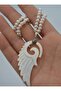Ve Freshwater Pearl Necklace - White - - 2