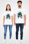 Collage White Unisex T-Shirt T-Shirt - 4