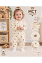 Mct Baby Wear 2-Piece Combination Jumpsuit – Newborn Unisex Baby Jumpsuit Set with Teddy Bear - 4