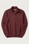 Men's 6213 Stand Collar Embroidered Thessaloniki Sweatshirt Cherry - 4