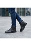 Men's Genuine Leather Boots with Zipper and Orthopedic Sole - 2