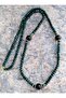 Special Design Onyx Natural Stone Necklace - Green -