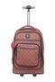 Kids Backpack, Rolling Backpacks For Girls, Fashion Printed Trolley School Bags, Large Capacity Wheeled Luggage Bag, Kids' Water poof Backpack, Students Book Bag For School Girls, Girls Scho
