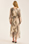 Silk Leopard Patterned Anv Dress - 5