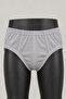 Boy's Kom Underpants 35% Cotton 65% Polyester 0037 (Seher Authorized Seller) 5 Pieces - Gray - 4