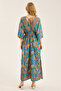 Dv Neck Dress - 5