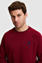 Men's Burgundy Basic Sweatshirt 50329441-Vr014 - 2