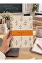 A5 on Spiral, Flower Garden, 120 Sheets in Line, Notepad, School Notebook - 4