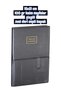 15x21 cm 100 gr thick lined pages faux leather pocket cover notebook