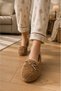 Women'S, Bow-Tie, Plush Home Slippers, Soft Sole, Cute, Indoor, Outdoor Ballerinas - 5