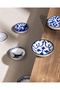 Reve bleu vista mini kase set - blue/white - 9 cm - 4