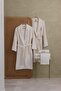 6 Piece 3D Embroidered Premium Bamboo Family Bathrobe Set (Contains 70% Bamboo Fiber) - 5