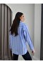 Stone Printed Striped Shirt - 5