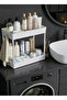 XL Rafata Multi-Purpose Wide 2-Tier Bathroom Organizer, In-Cabinet Organizer, Under-Sink Organizer, Hanging Shelf, Detergent Holder - 2