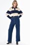 Grass Stitched Denim Trousers 19114 - 2