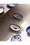 Reve bleu raye oval tobacco set - 15 cm - blue/white - 3