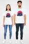 Father's Day Unisex Printed White T-Shirt - Tshirt - 4