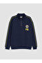 Özmarka New Season Navy Blue Boys' Sweatshirt - 2