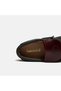 Dark Green Fgrain W Dkbrn Men's Dark Green-Burgundy Loafer Shoes - 5