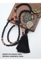 Real Snail Fossil Natural Stone Special Design Necklace - Multi-Colored -