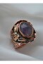 Special Design Ring with Amethyst Stone - - 2