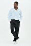 Plus Size Side Stripe Men's Black Baggy Pants S-12Xl - 8