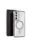 Samsung Galaxy S25 Case Joke Silvery Magneticsafe Case - Silver